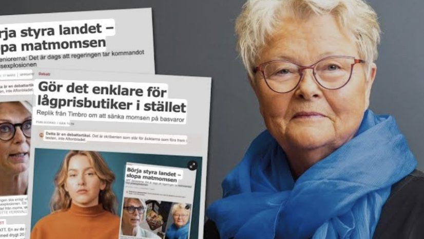 Momsen på livsmedel.