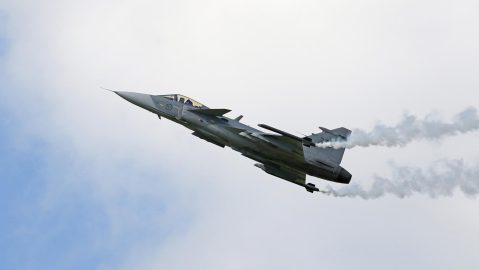 Avión de combate JAS 39 Gripen