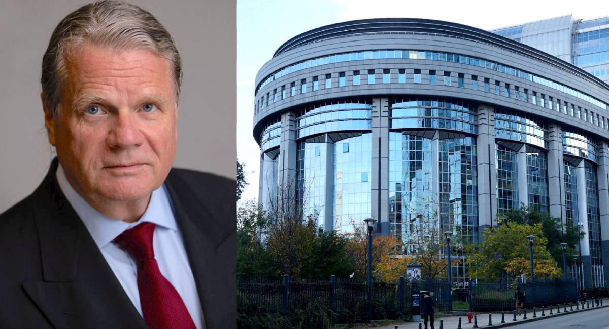 Ulf Ström och EU-Parlamentet i Brüssel