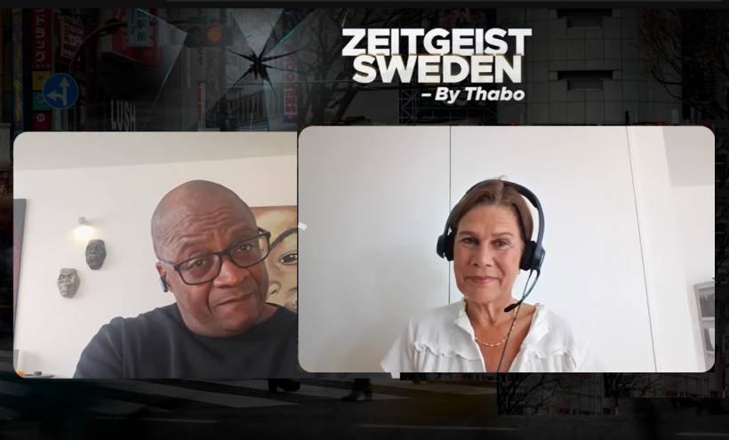 Thabo Motsieloa intervjuade Elsa Widding 28 maj 2026 | Bild från podd